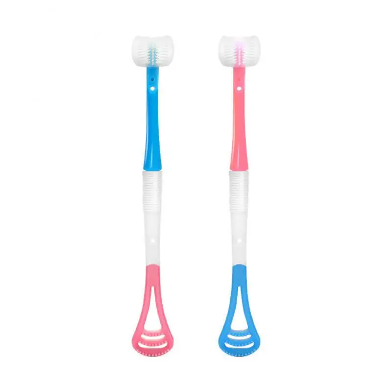 

Tongue Scraper Soft Silicone Tongue Brush Cleaning Tongue Surface Oral Cleaning Brush Cleaner Fresh Breath Healthy Manual Toothb