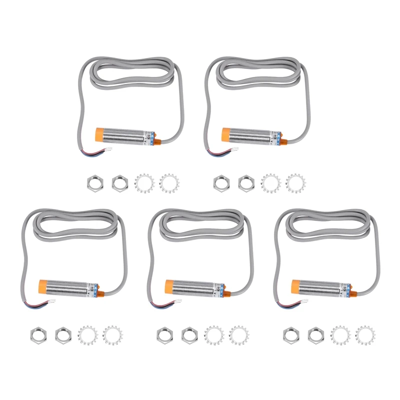 

5X LJ18A3-8-Z/BX 8 мм датчик приближения индуктивный датчик приближения NPN NO Switch DC 6-36V