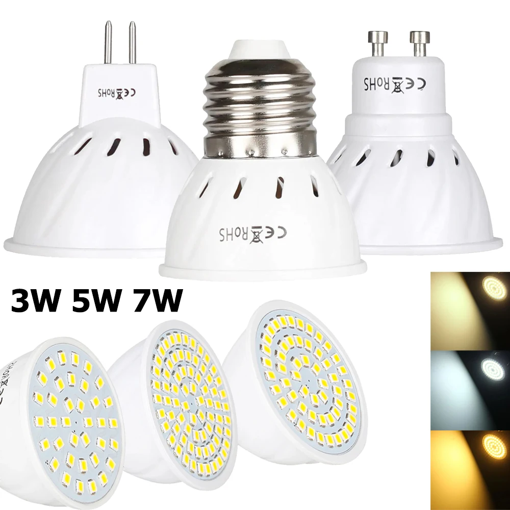 RANPO Светодиодные лампы 3W 5W 7W | AliExpress
