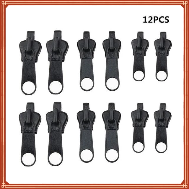 

New in 3 Sizes Universal Instant Fix Zipper Repair Kit Replacement Zip Slider Teeth Rescue New Design Zippers Sewing Clothes chr