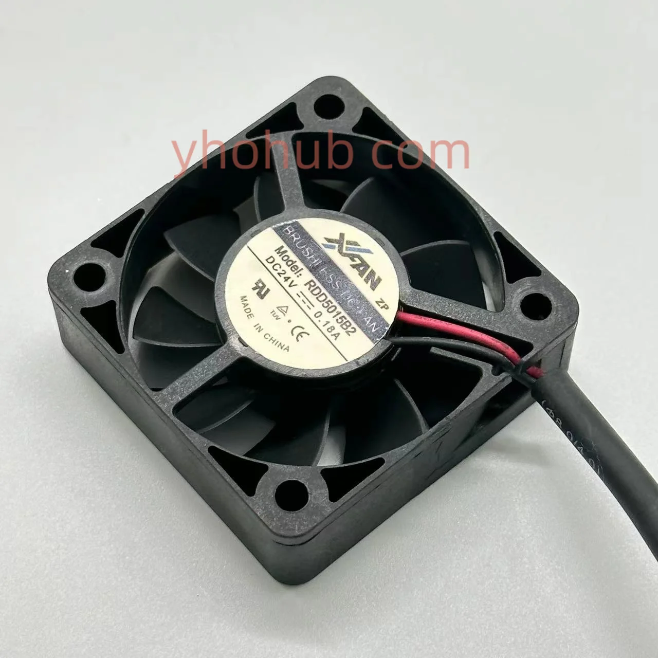 XFAN RDD5015B2 DC 24 В 0.18A 2-проводной 50x50x15 мм вентилятор охлаждения сервера XFAN RDD5015B2 DC 24 В 0.18A 2-проводной 50x50x15 мм вентилятор охлаждения сервера