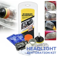 car headlight restoration polishing kits headlamp repair kits car light lens polish polisher cleaning paste refurbish paint care