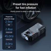 Пусковое устройство 5 в 1 с функцией повербанка, встроенным компрессором и фонарем#4