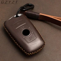 genuine leather key case key cover protect bag for bmw 520 525 f30 f10 f18 118i 320i 1 3 5 7series x3 x4 m3 m4 m5 e34 e90