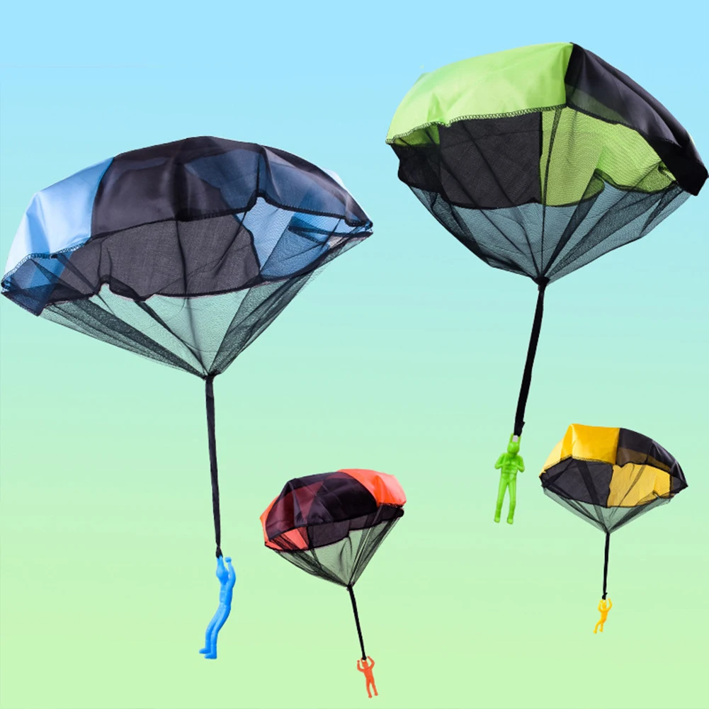 

Play Soldier Hand Throwing Mini Parachute Toy Gift Sports Kids Funny Outdoor Imitate Children Game Educational