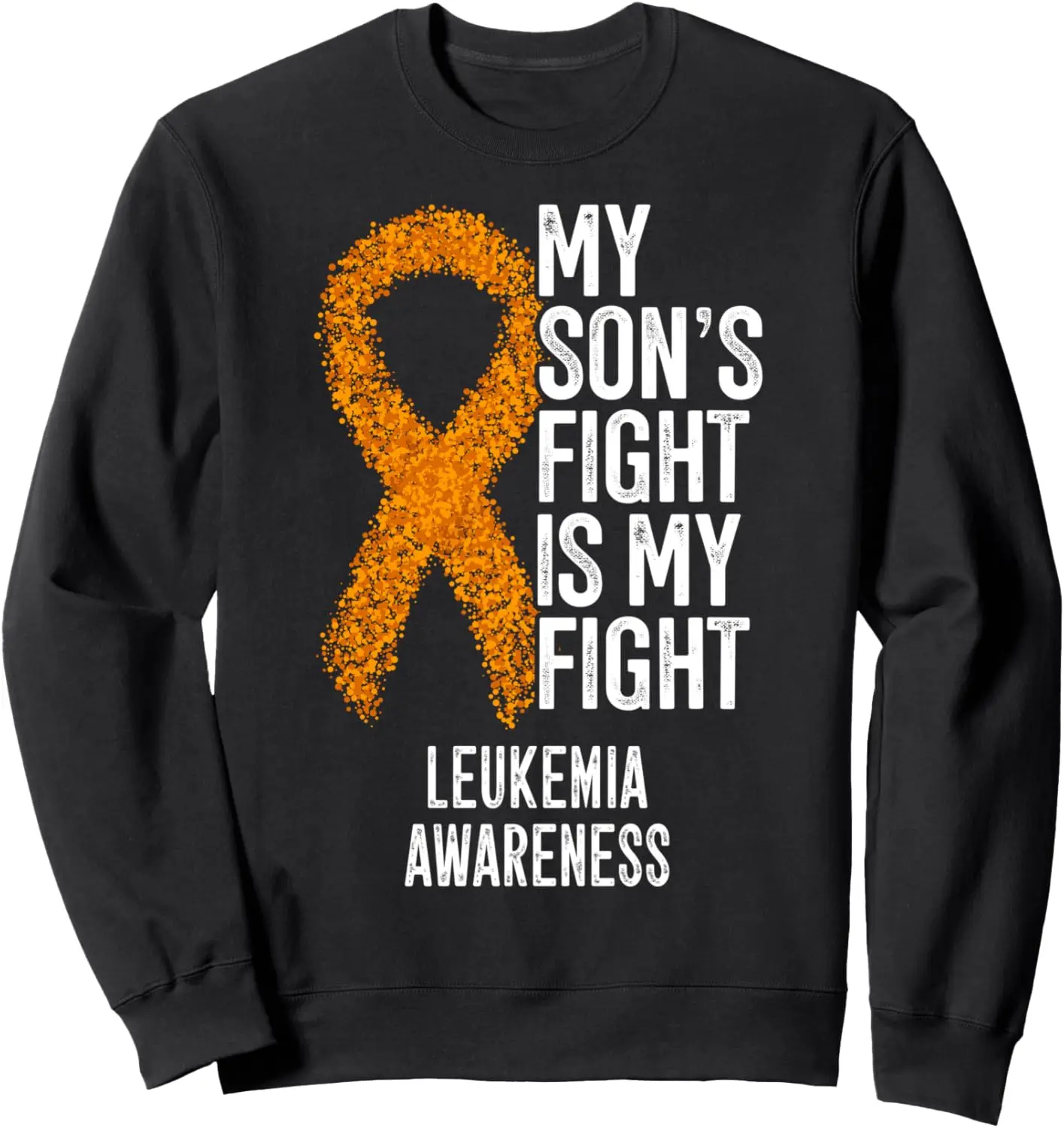 Толстовка с острой лейкомой Бой из моего сына — это моя борьба