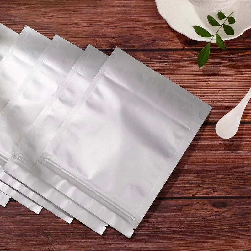 

Aluminum Foil Bag Self-sealing Food Bag Sealed Snacks Dried Fruit And Tea Leaves Keep Fresh Reused Storage Bag Package Bags