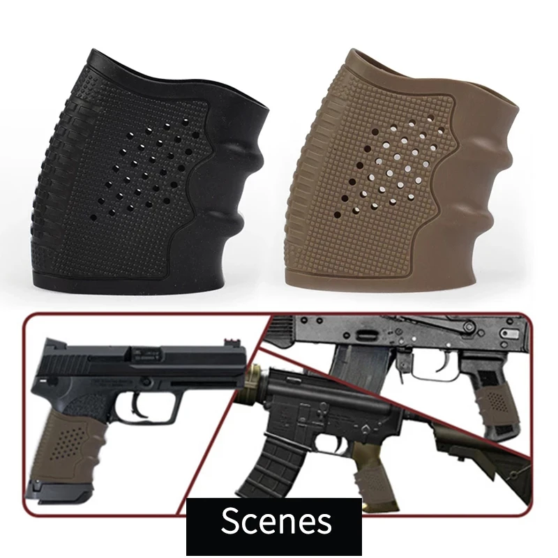 Тактическая кобура резиновая ручка Glock19 мягкий рукав противоскользящая перчатка