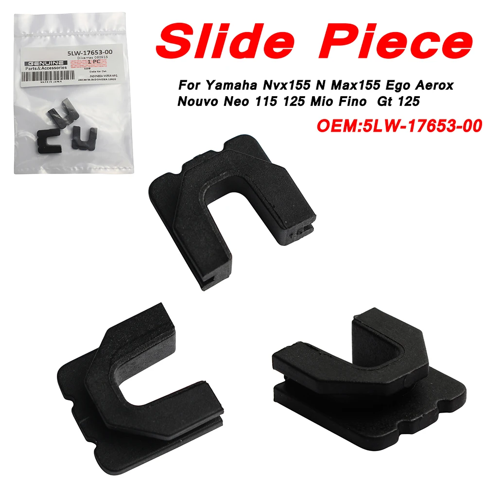 1-3 шт. скользящий ролик U-образный зажим для Yamaha Nvx155 N Max155 Ego Aerox Новый 115 125mio Fino Gt 125 Smile X-Ride Xride