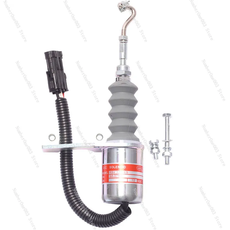 Электромагнитный клапан Flameout 1751ES SA - 3799-12/24 В дизельный электромагнит