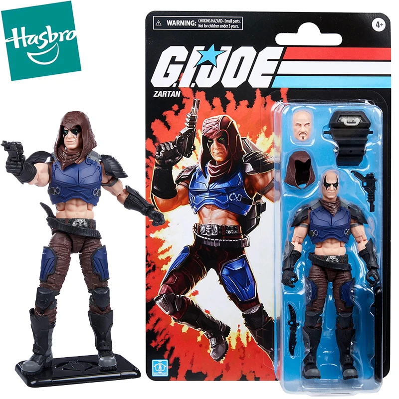 

In Stock Hasbro Walmart limited G.I. Joe Classified Series Zartan Action Figure Collectible Model Comic Anime Toys Gifts for Kid