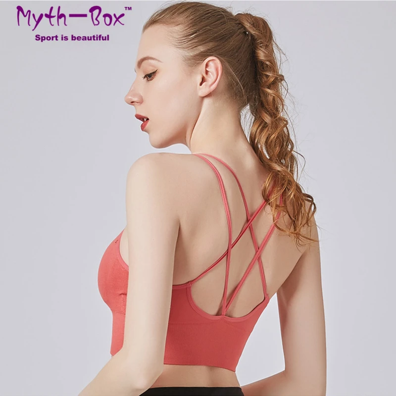 

Женские спортивные бюстгальтеры с пуш-ап, бюстгальтеры для йоги, тренировок в тренажерном зале, женское нижнее белье для бега, фитнес-майка, ...