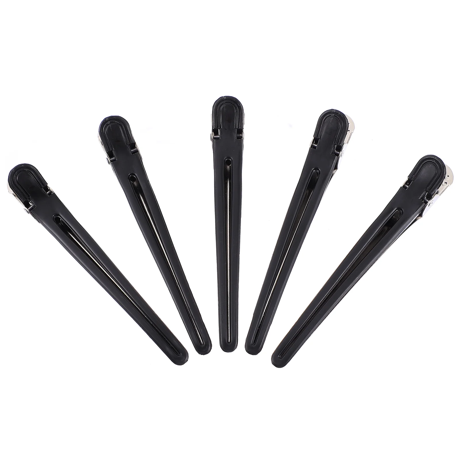 

Hair Clips Hairdressingclipprong Duckbill Duck Barber Trace Crease Curl Clamps Claw Salon Bobby Metal Crocodile Styling
