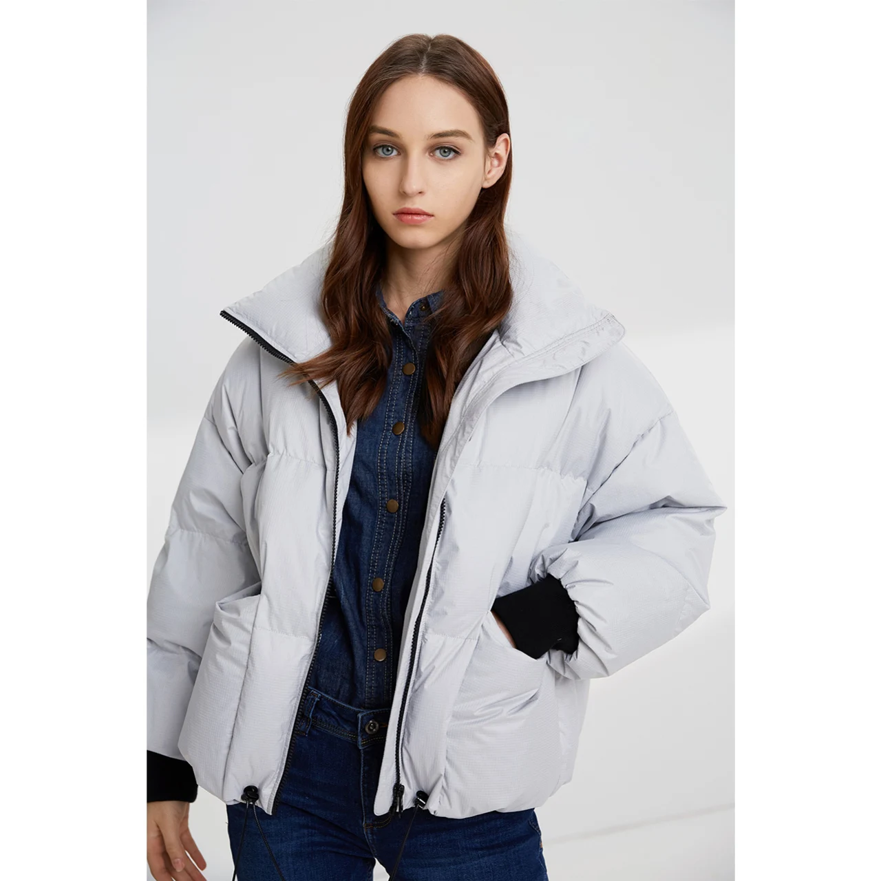 

Women's New Fashion Down Jacket Short Winter Warm Coat B90141536DS