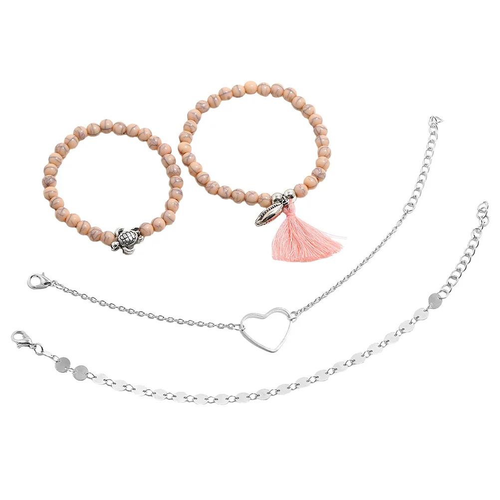 

1 Set/4pcs Bracelets Beautiful Accessories Stylish Wrist Bangle
