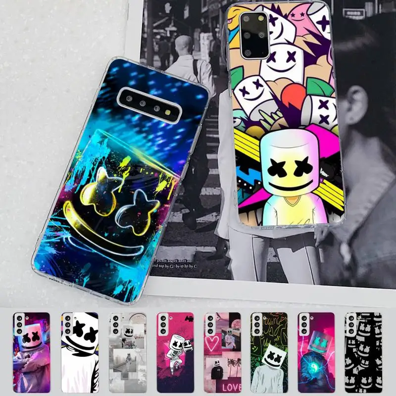 

MaiYaCa DJ marshmallow Phone Case for Samsung S21 A10 for Redmi Note 7 9 for Huawei P30Pro Honor 8X 10i cover
