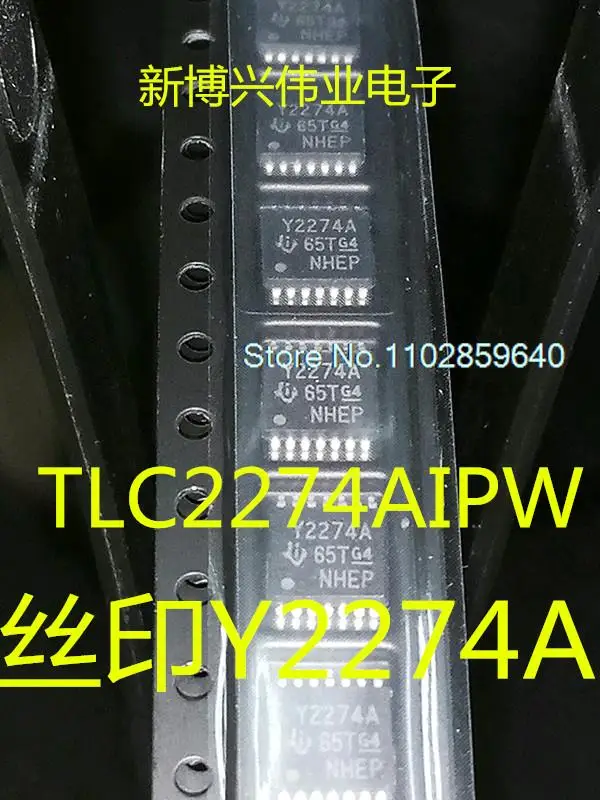 

10PCS/LOT TLC2274AIPW TLC2274 Y2274A