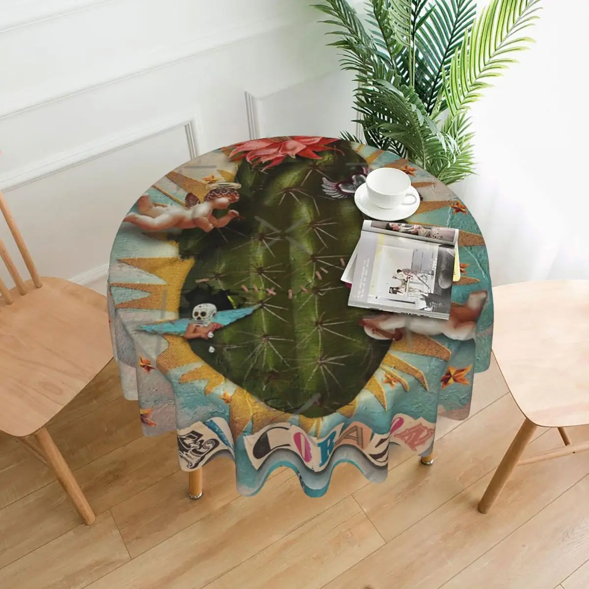 

Водонепроницаемая Декоративная скатерть, 60 дюймов, диаметр 152 см