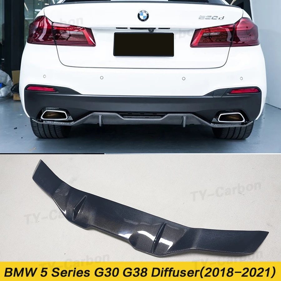 

Спойлер из углеродного волокна/FRP для BMW 5 серии G30 G38 M Sport 2017-2020 M5, диффузор в конкурентоспособном стиле