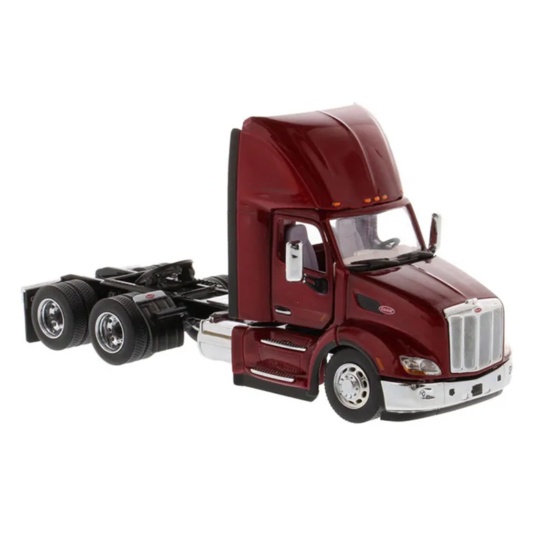 

1/50 Scale American Tractor Trailer Head Truck Model 579 Day Cab Tractor Diecast Alloy Vehicle Collection For Children Adult