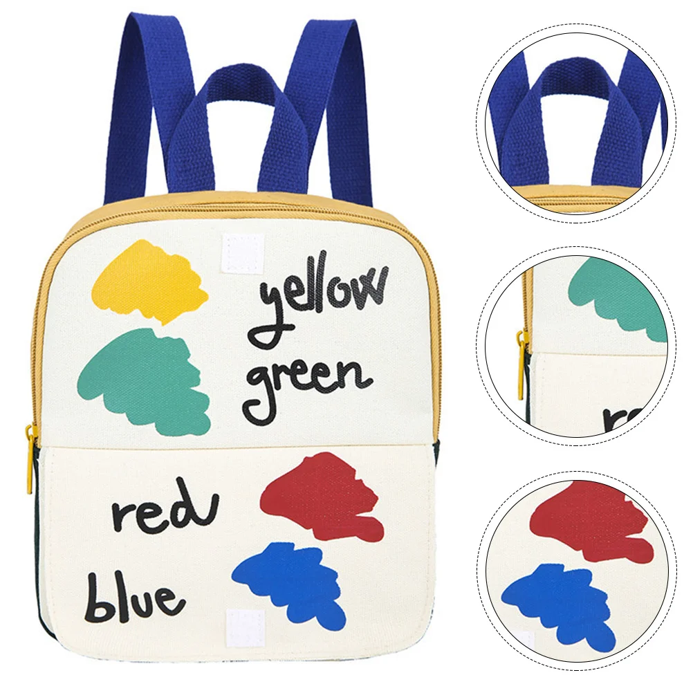

Backpackchildren School Cotton Kids Camping Cloth Leisure Chic Schoolbag Kindergarten Shoulder Girlscartoon Outdoor Travel