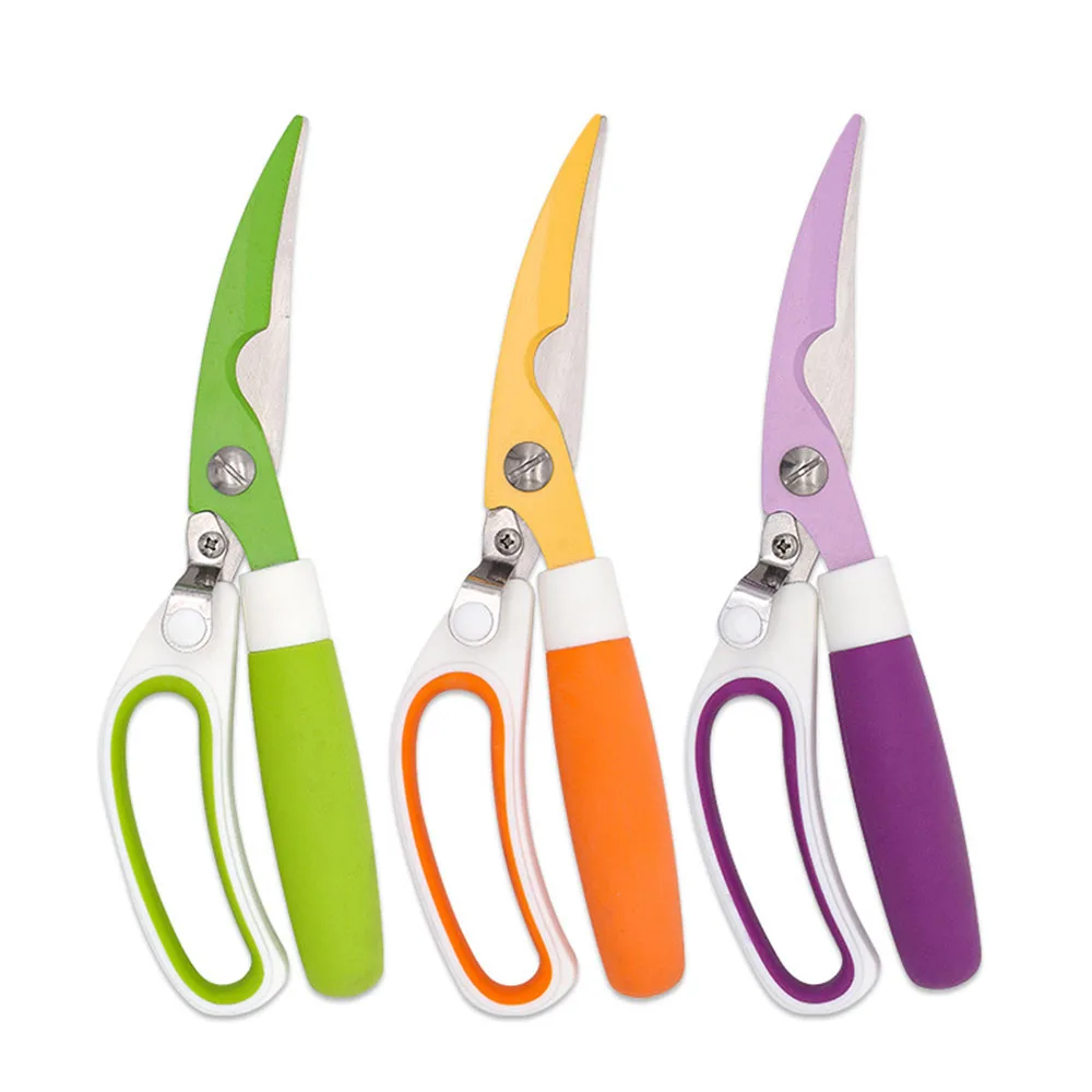 

Multifunctional Scissor KItchen Scissors Scallion Cutter Herb Laver Spices Cook Tool Cut Chicken bone Fish Cutter Scissors