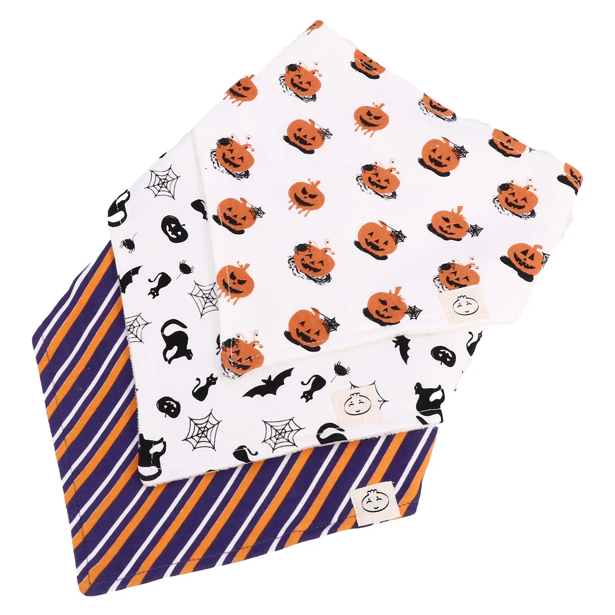 

Baby Bib Bibstriangletowel Saliva Cotton Bandana Dining Girls Unisex Boys Snap Scarf Use Multi Snapshome Stylish