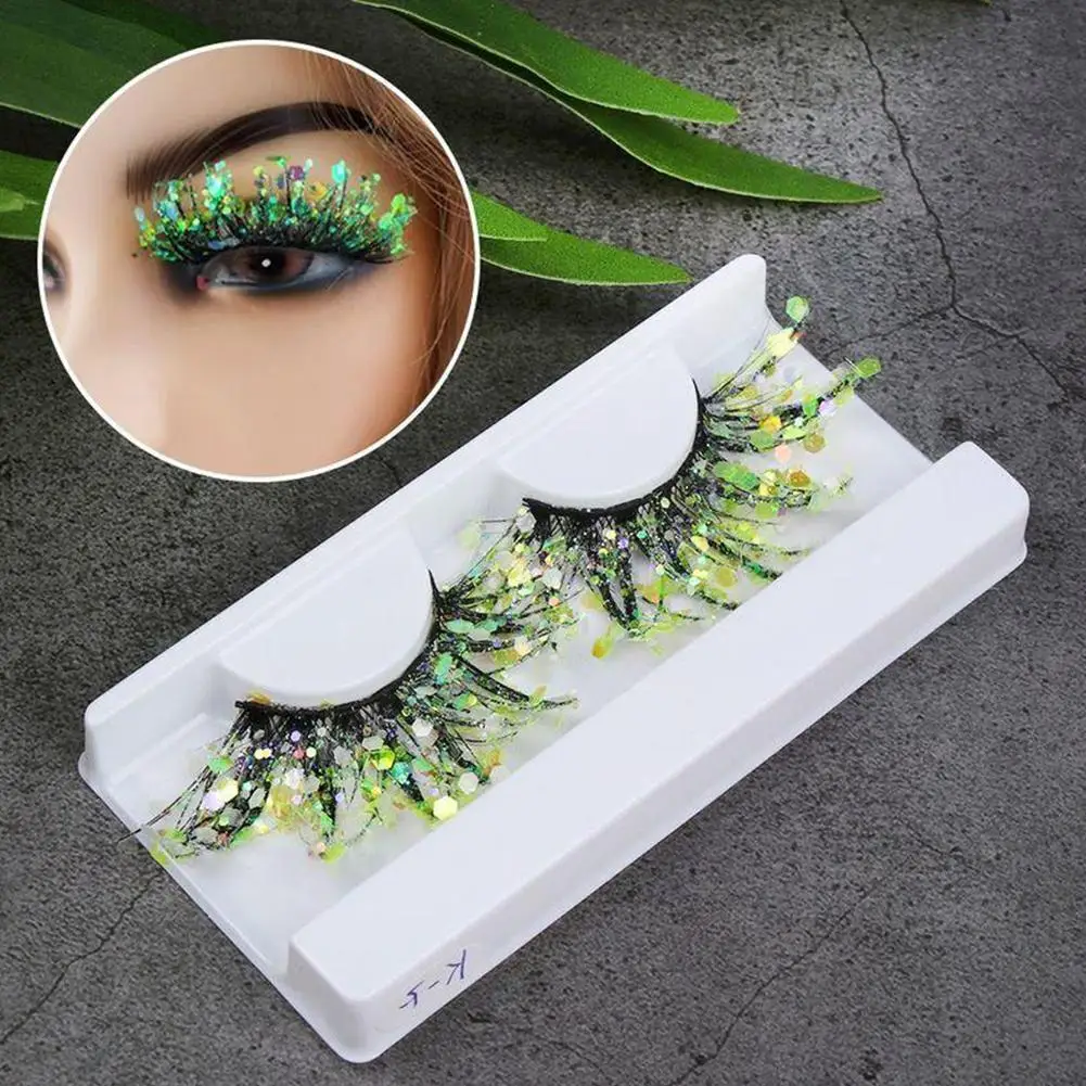 1 пара 25 мм Цветные светящиеся 3d блестки Бриллианты искусственные глаза