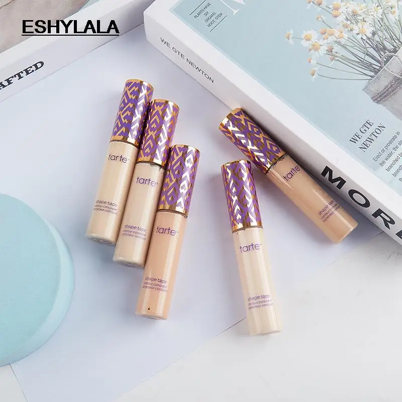 

ESHYLALA Liquid Concealer Cream Foundation Long Lasting Oil Control Brighten Face Contour Repair Full Cover Dark Circles Acne