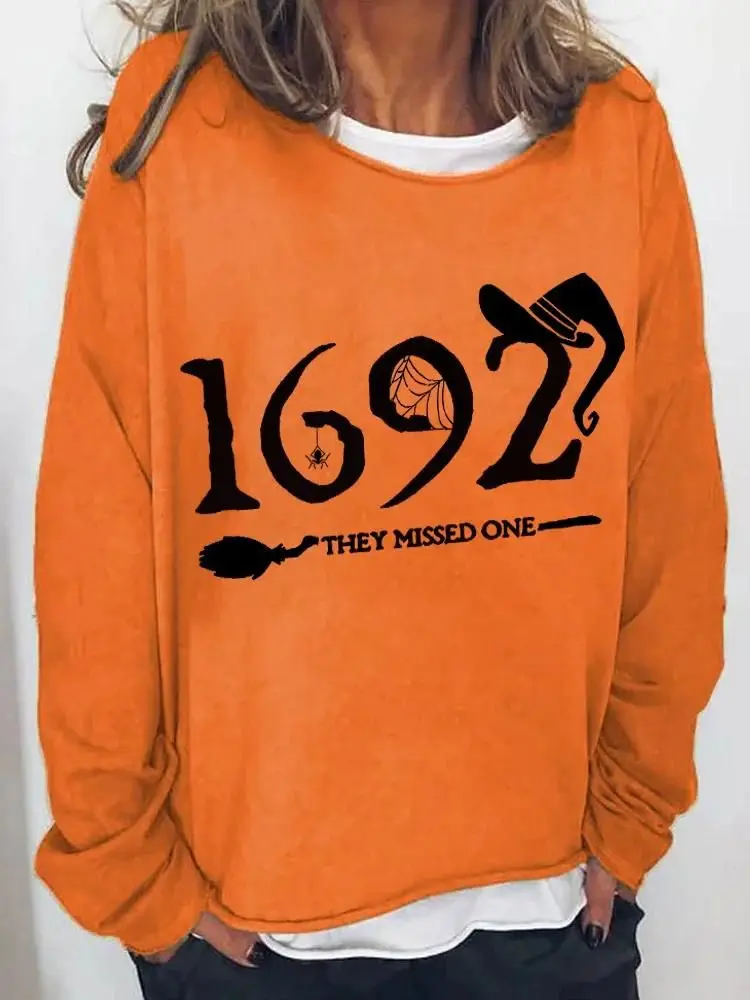 

Autumn Orange Sweater Fashion Graphic Round Neck Oversized Pullover Girls Hoody Couples Matching Long Sleeve Tops Streetwear