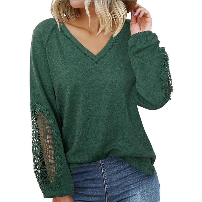 

Fashion Casual Shirts Female Tees All-match Long Sleeve T-shirt 2022 Autumn Cotton Shirts Clothes Loose Tops Women Blusas 23266