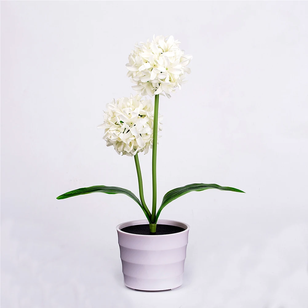 

Светодиодный светильник для гостиной, дома, на солнечной батарее, с искусственными цветами, для дома и офиса, Супер Яркий Декоративный Насто...