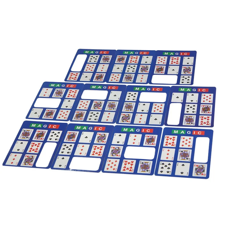 

Индукционные карты (синий) Волшебные трюки выбранная карточка предсказание покера Магия Крупным планом улица лллюзионные Подвески реквизит для навыков