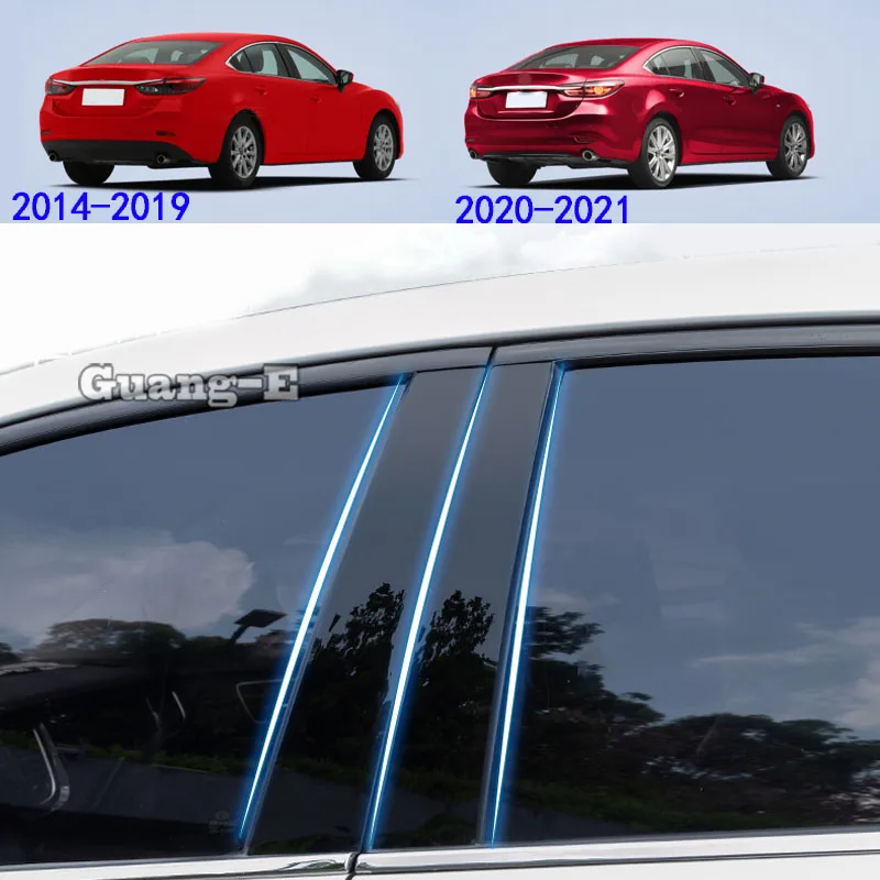 

10 шт., автомобильные наклейки для Mazda 6 Mazda6 Atenza 2014-2021