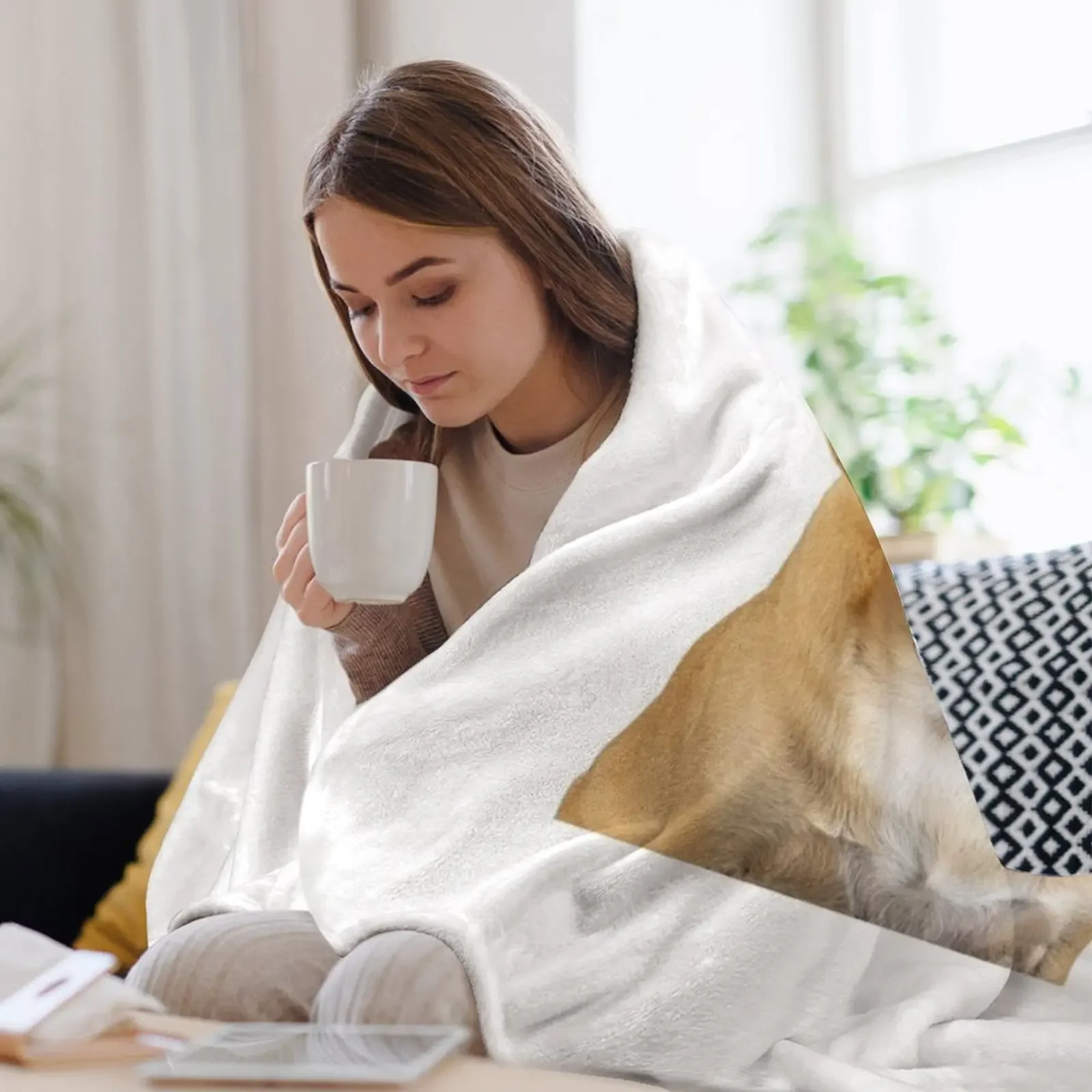 Одеяло Puggle Детская кроватка плед Кемпинг аниме Одеяла