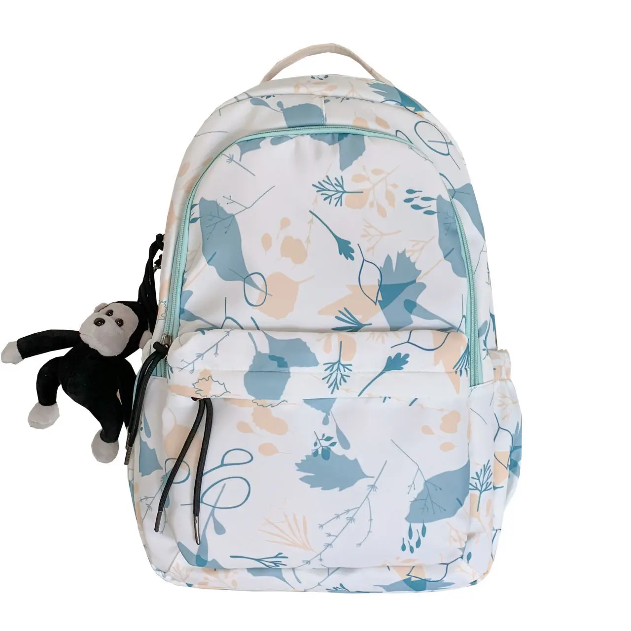 Нейлоновая школьная сумка для девочек-подростков, модный рюкзак с принтом для учеников университетов и школ, корейский тренд, 2022