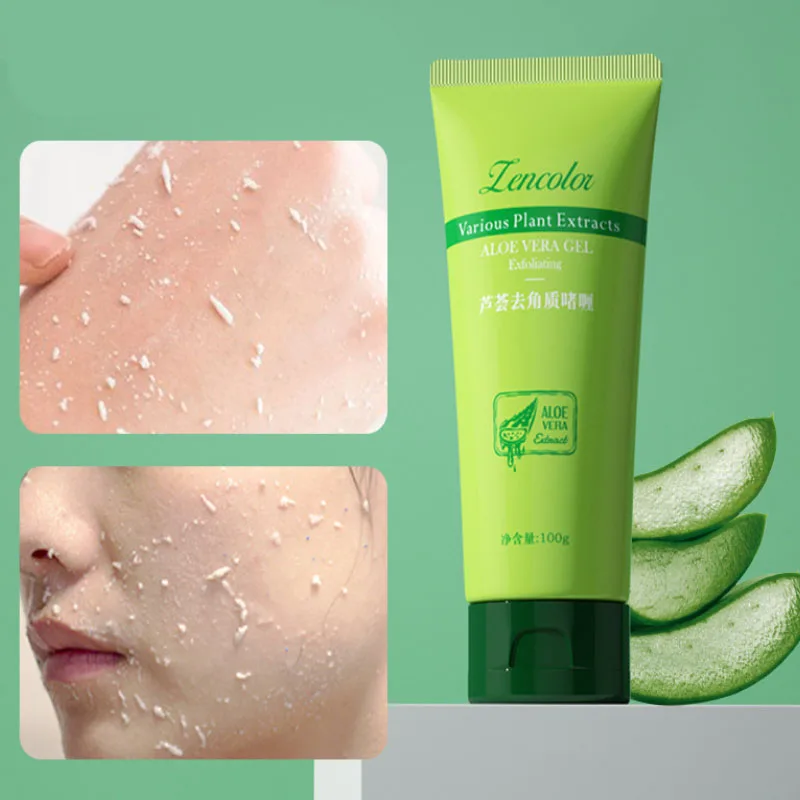 

100g Deep Cleansing Exfoliating Peeling Gel Facial Cleanser Deep Exfoliator Gel Scrub Smooth Moisturizing Skin Care Face Cleaner