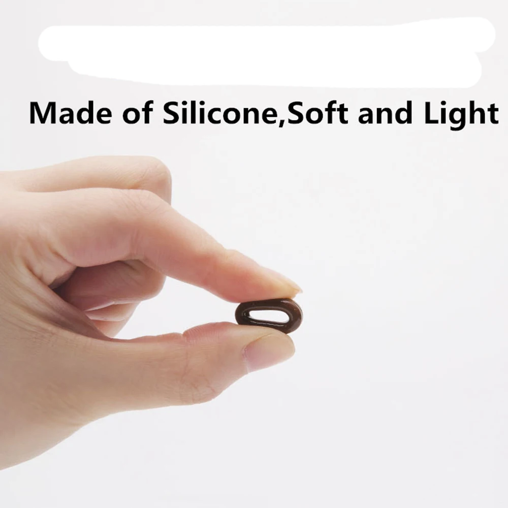 Нескользящий Чехол для очков Круглый Силиконовый водонепроницаемый