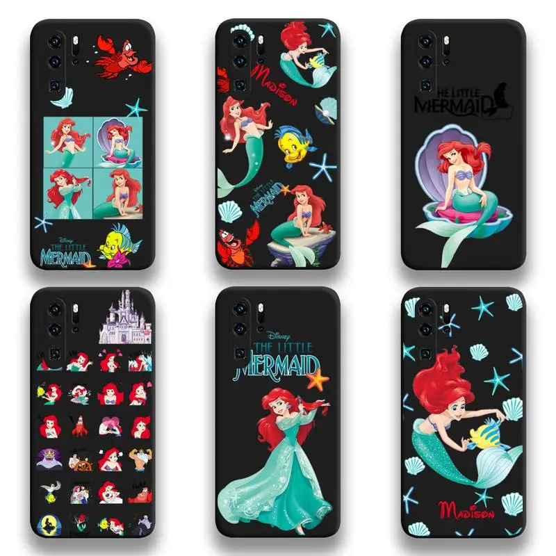 

The little mermaid Princess Alice Phone Case For Huawei P20 P30 P40 lite E Pro Mate 40 30 20 Pro P Smart 2020