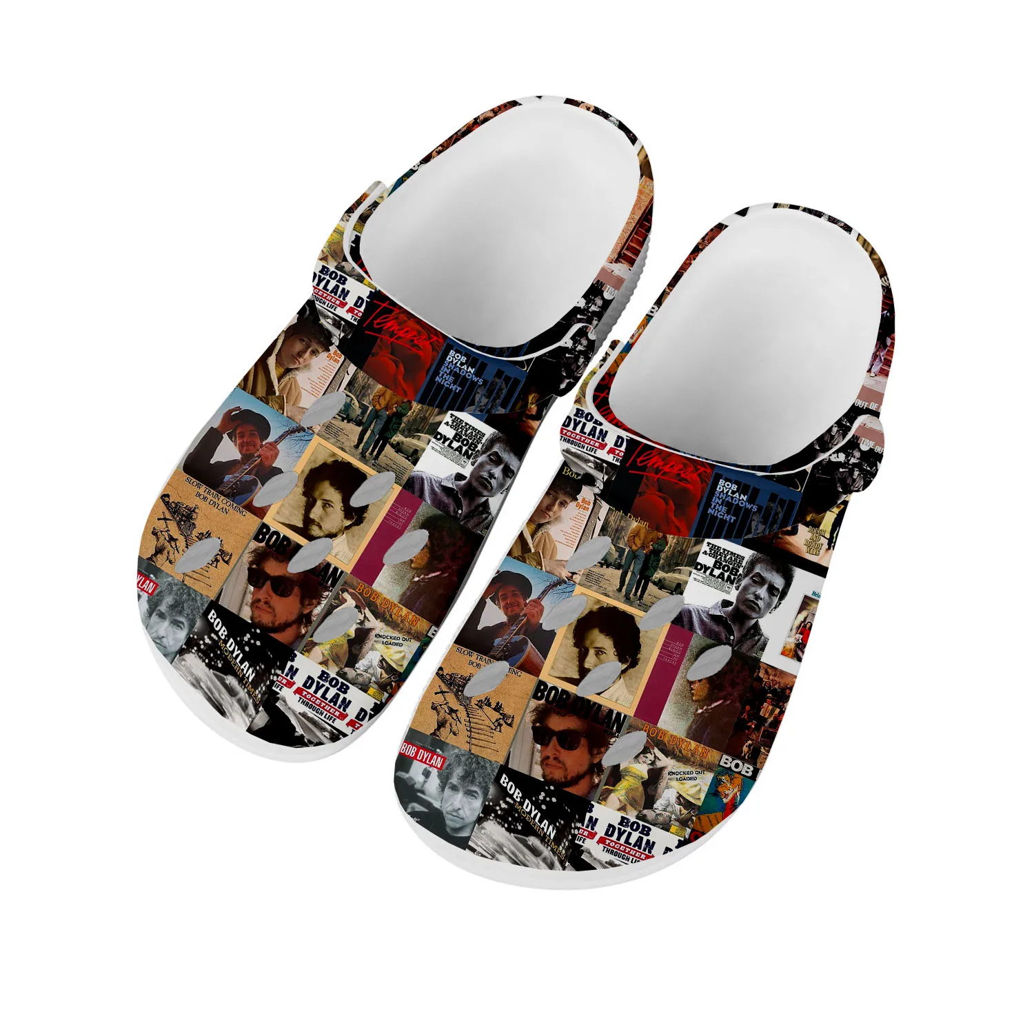 

Bob Dylan Rock Singer Songwriter Home Clogs Custom Water Shoes Mens Womens Teenager Shoes Clog Breathable Beach Hole Slippers