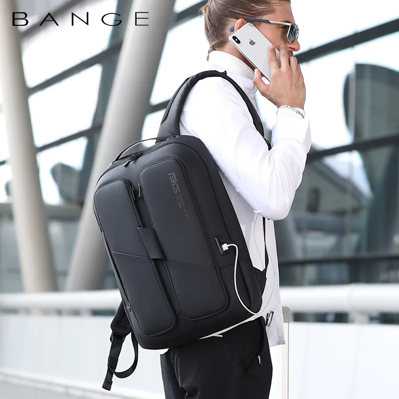 

2023 New Men Anti Theft Waterproof Laptop Backpack 15.6 Inch Daily Work Business Backpack School back pack mochila for Men