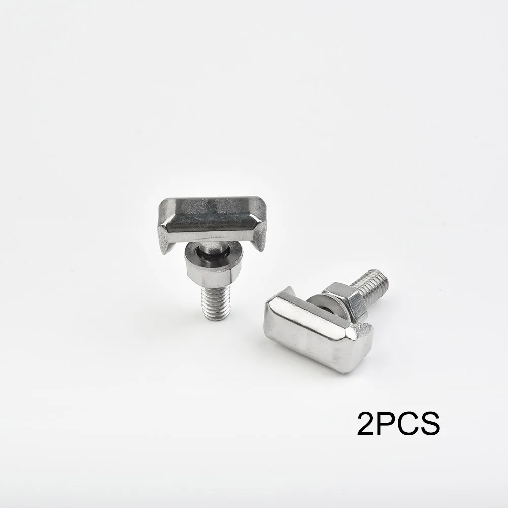 

2Pcs T-Bolts Battery Cable Terminal Connectors 2 Replace 19116852 Stainless Steel Car Starting Systems Screws Bolt