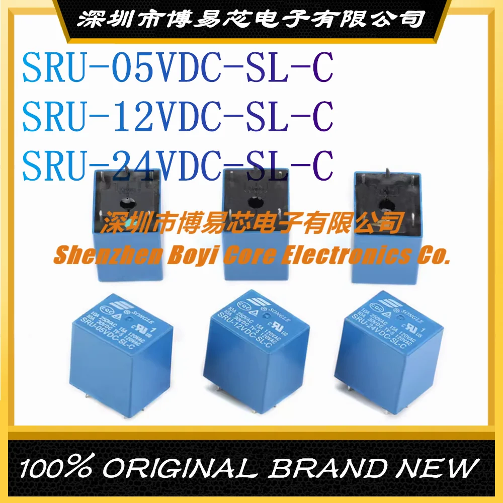 SRU-05V 12V 24VDC-SL-C 5 Feet 10A 22F реле Songle