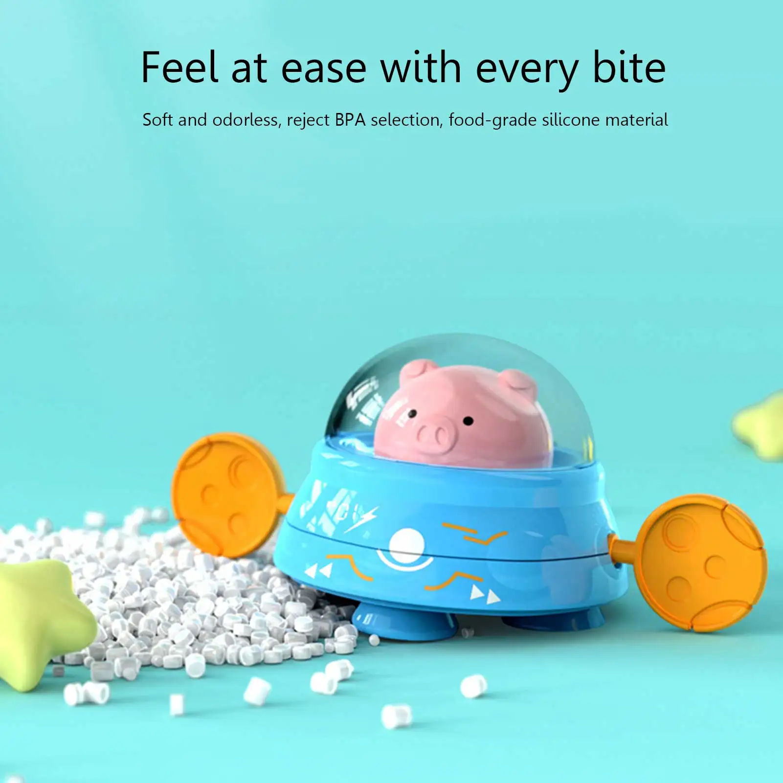 Bath Toy Cute Cartoon Animal Pull The Bath Toy Pig Classic Baby Water Toy Infant Swim Wind Up Chain Clockwork Kids Beach Toy