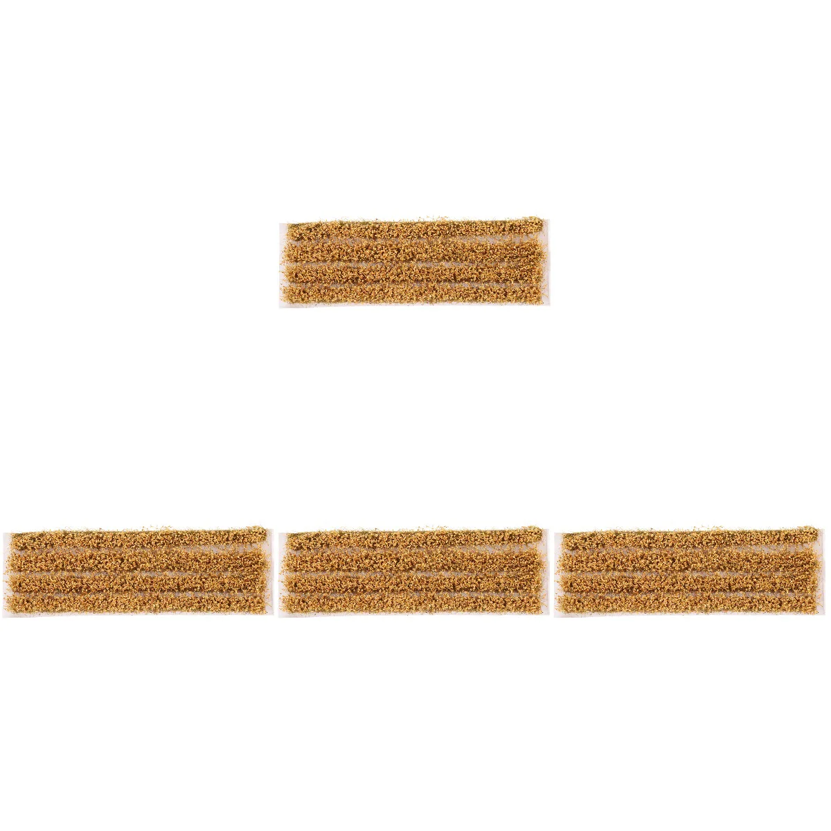 

4 Sets Miniature Static Grass Model for Wheat Field Decor DIY Micro Landscape Grass Strip