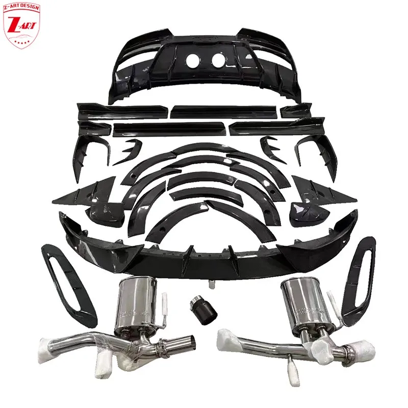 Z-ART DBX сухое углеродное волокно комплект для Aston Martin с широким корпусом 2020 +