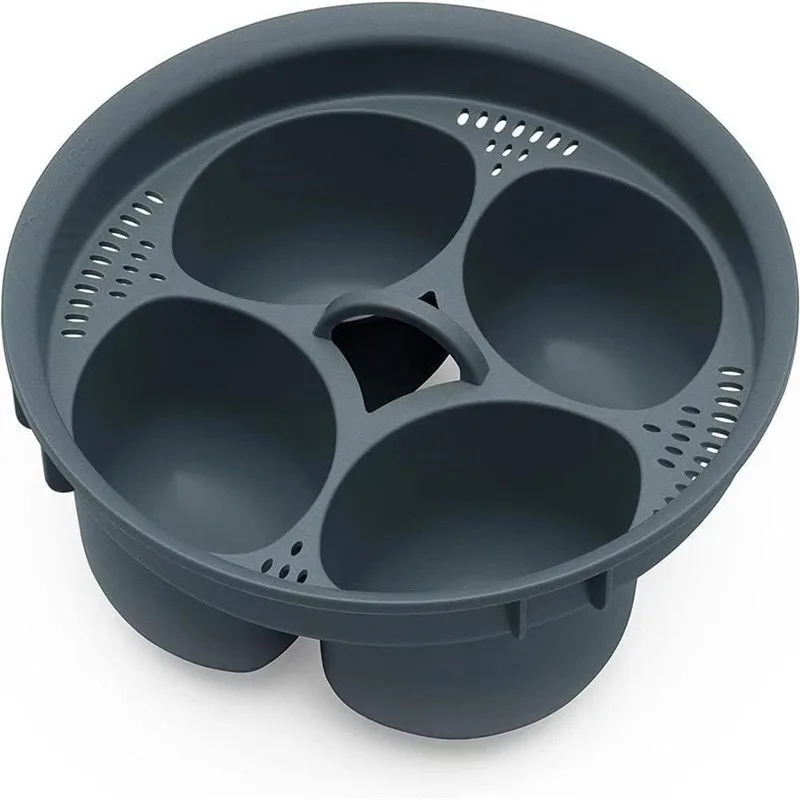 

Форма для яиц на пару 4 отверстия черная