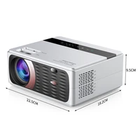 hd cp600 55w power full support 4k cinema projector for android wifi hdvga av usb port 1080p mini smart projector