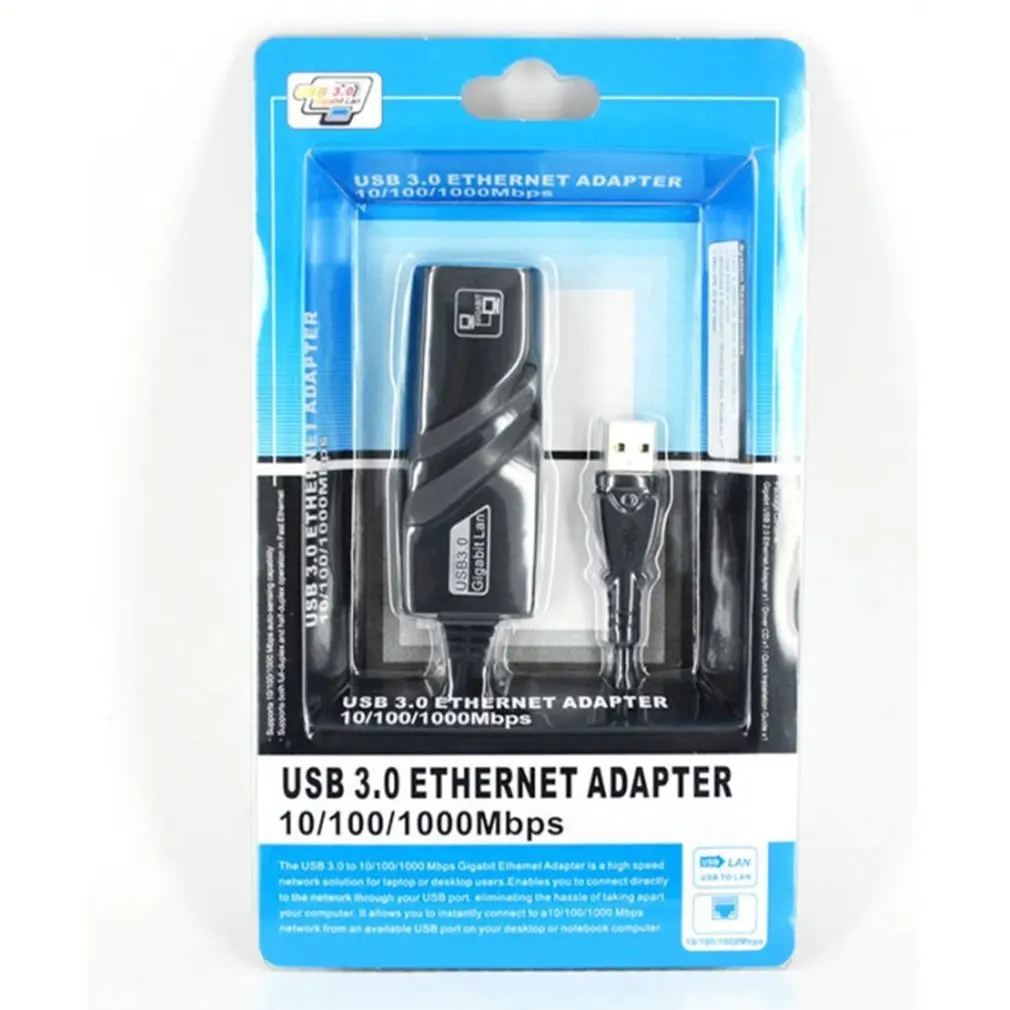 Wired USB 2.0 To Gigabit Ethernet RJ45 LAN (10/1000) Mbps Network Adapter Ethernet Network Card For PC Drop Shop images - 6