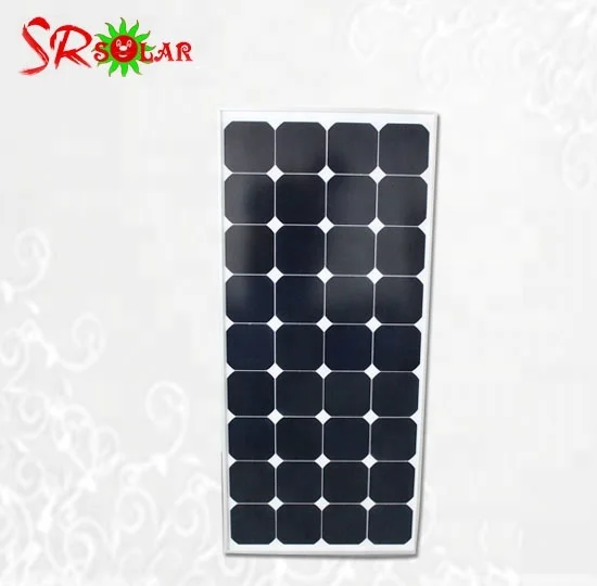 

Flexible 100W Sunpower Solar Panel with Grade A High Quality and Conversion Rate